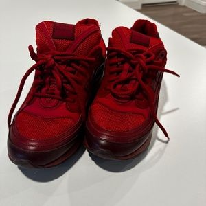 Valentino Red Mesh and leather Rouge Absolute Sneakers